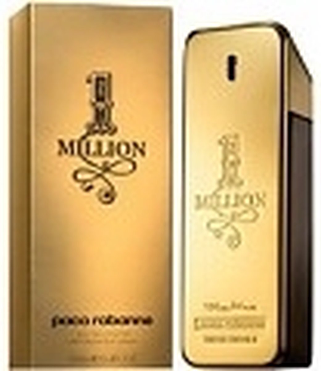 Paco Rabanne 1 Million Elegant Gold Eau de Toilette voor de Avontuurlijke Man