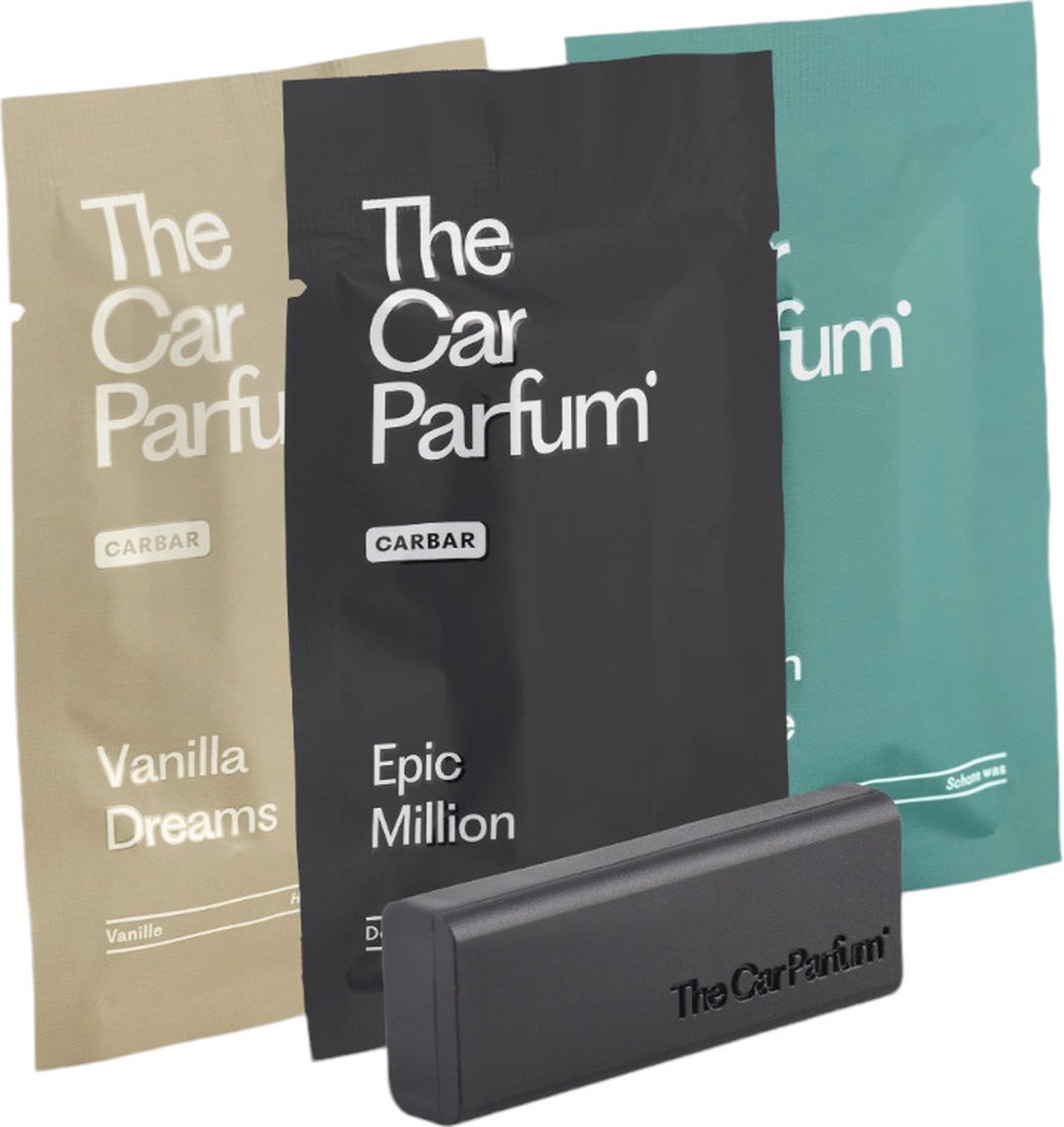 Luxe Aroma Packs voor Je Auto - Drie Geurige Verwenners