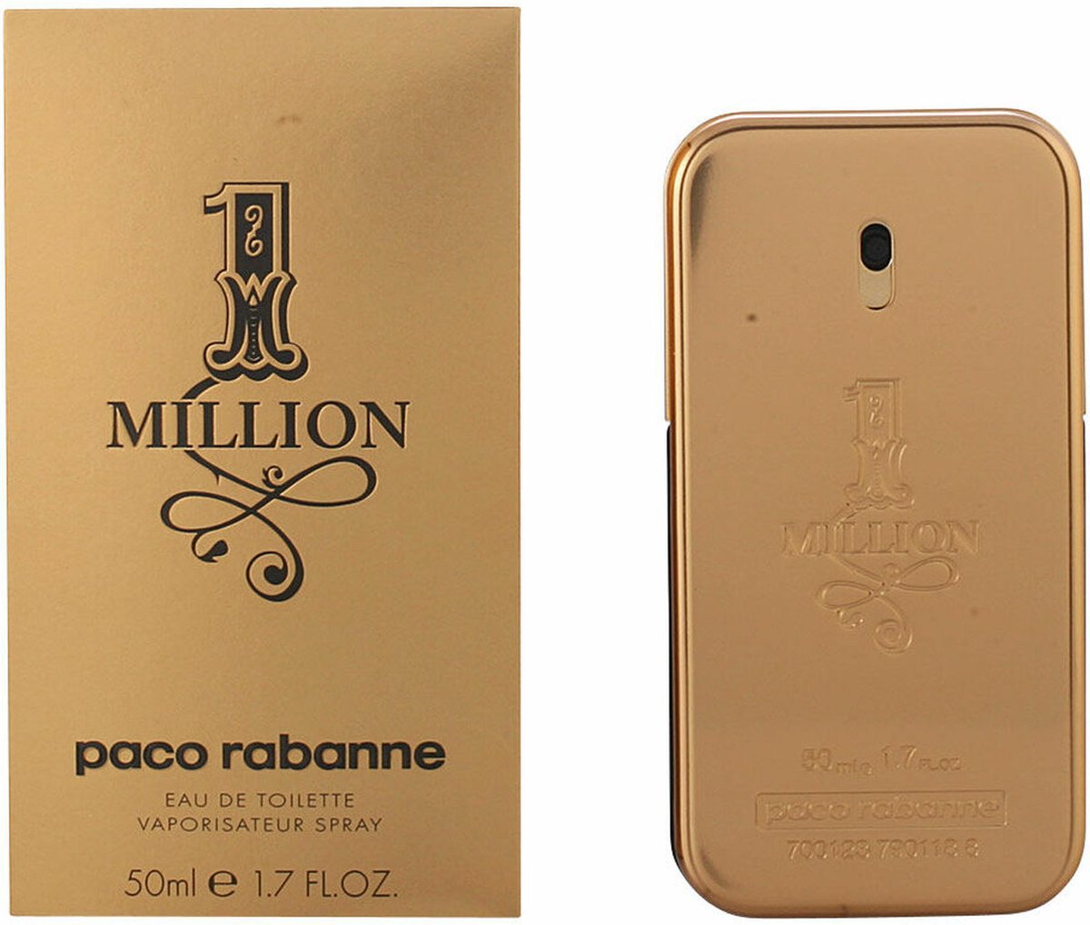 Paco Rabanne 1 Million Elegant Gold Eau de Toilette voor de Avontuurlijke Man