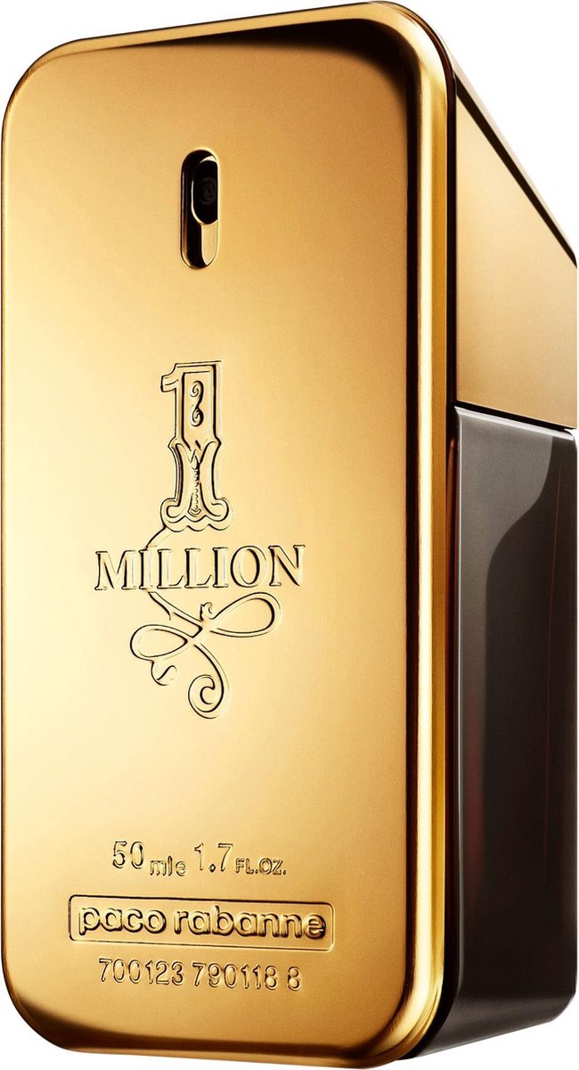 Paco Rabanne 1 Million Elegant Gold Eau de Toilette voor de Avontuurlijke Man